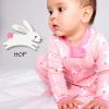 imageHonestBaby Baby Holiday Sleep and Play Footed Holiday Pajamas Onepiece Sleeper Zipfront Organic Cotton PjsHop