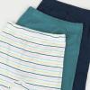 imageHonestBaby Multipack Harem Pants Roomy Fit Pull on Bottoms 100 Organic Cotton for Infant Baby Boys Girls Unisex3pack Watercolor Ombre Stripe Aqua Blue