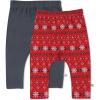 2-pack Fair Isle Red