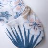 imageHonestBaby 3Pack Footed Pants Roomy Fit Pull on Bottoms 100 Organic Cotton for Infant Baby Boys Girls UnisexMaui Floral