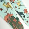 imageHonestBaby Baby 100 Organic Cotton Celebration NonSlip Footed OnePiece ZipFront PajamasDino Mite Athlete Eggs