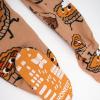 imageHonestBaby Baby 100 Organic Cotton Celebration NonSlip Footed OnePiece ZipFront PajamasPie Party