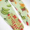 imageHonestBaby Baby 100 Organic Cotton Celebration NonSlip Footed OnePiece ZipFront PajamasTaco Time
