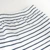 imageHonestBaby Multipack Harem Pants Roomy Fit Pull on Bottoms 100 Organic Cotton for Infant Baby Boys Girls Unisex3pack Classic Stripe Navy