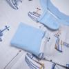 imageHonestBaby NonSlip Footed Pajamas OnePiece Sleeper ZipFront Pjs 100 Organic Cotton for Baby BoysShips a Hoy
