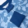 imageHonestBaby NonSlip Footed Pajamas OnePiece Sleeper ZipFront Pjs 100 Organic Cotton for Baby BoysTropic Shadow Chambray