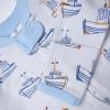 imageHonestBaby Sleep ampamp Play Footed OnePiece Pajama Sleeper 100 Organic Cotton Baby BoysShips a Hoy