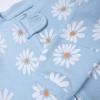 imageHonestBaby Sleep ampamp Play Footed OnePiece Pajama Sleeper 100 Organic Cotton Baby GirlsDaisy Daze