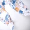 imageHonestBaby Sleep ampamp Play Footed OnePiece Pajama Sleeper 100 Organic Cotton Baby GirlsMaui Floral
