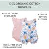 imageHonestBaby babyboys Multipack Short Romper Sets and Dresses 100 Organic Cotton for Infant Baby and Toddler Boys Girls Unisex