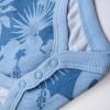 imageHonestBaby Sleeveless and Cami Bodysuits Onepiece 100 Organic Cotton for Baby Boys Girls Unisex5pack Tropic Shadow Chambray