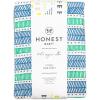 imageHonestBaby UnisexBaby Classics Fitted Crib Sheets Set Standard Mattress 100 Organic Cotton Baby Boys Girls Neutral 2 Pack  Love Dot One Size1 Pack  Dots  Dashes