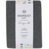 imageHonestBaby UnisexBaby Classics Fitted Crib Sheets Set Standard Mattress 100 Organic Cotton Baby Boys Girls Neutral 2 Pack  Love Dot One Size1 Pack  Gray Charcoal