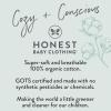 imageHonestBaby UnisexBaby Classics Fitted Crib Sheets Set Standard Mattress 100 Organic Cotton Baby Boys Girls Neutral 2 Pack  Love Dot One Size1 Pack  Jumbo Twinkle Star Navy