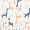 imageHonestBaby UnisexBaby Classics Fitted Crib Sheets Set Standard Mattress 100 Organic Cotton Baby Boys Girls Neutral 2 Pack  Love Dot One Size1 Pack  Multicolored Giraffes