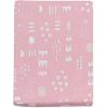 imageHonestBaby UnisexBaby Classics Fitted Crib Sheets Set Standard Mattress 100 Organic Cotton Baby Boys Girls Neutral 2 Pack  Love Dot One Size1 Pack  Pattern Play Pink