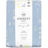 imageHonestBaby UnisexBaby Classics Fitted Crib Sheets Set Standard Mattress 100 Organic Cotton Baby Boys Girls Neutral 2 Pack  Love Dot One Size1 Pack  Pattern Play Light Blue