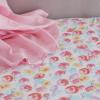 imageHonestBaby UnisexBaby Classics Fitted Crib Sheets Set Standard Mattress 100 Organic Cotton Baby Boys Girls Neutral 2 Pack  Love Dot One Size1 Pack  Rose Blossom