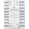 imageHonestBaby UnisexBaby Classics Fitted Crib Sheets Set Standard Mattress 100 Organic Cotton Baby Boys Girls Neutral 2 Pack  Love Dot One Size1 Pack  Sketchy Stripe