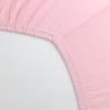 imageHonestBaby UnisexBaby Classics Fitted Crib Sheets Set Standard Mattress 100 Organic Cotton Baby Boys Girls Neutral 2 Pack  Love Dot One Size1 Pack  Strawberry Cream