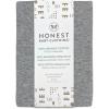 imageHonestBaby UnisexBaby Classics Fitted Crib Sheets Set Standard Mattress 100 Organic Cotton Baby Boys Girls Neutral 2 Pack  Love Dot One Size2 Pack  Heather Gray