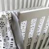 imageHonestBaby UnisexBaby Classics Fitted Crib Sheets Set Standard Mattress 100 Organic Cotton Baby Boys Girls Neutral 2 Pack  Love Dot One Size2 Pack  Pattern PlayHeather Gray