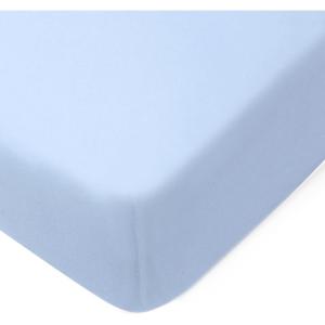 imageHonestBaby UnisexBaby Classics Fitted Crib Sheets Set Standard Mattress 100 Organic Cotton Baby Boys Girls Neutral 2 Pack  Love Dot One Size1 Pack  Kentucky Blue