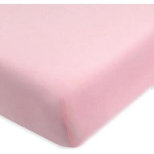 imageHonestBaby UnisexBaby Classics Fitted Crib Sheets Set Standard Mattress 100 Organic Cotton Baby Boys Girls Neutral 2 Pack  Love Dot One Size1 Pack  Strawberry Cream