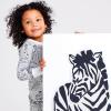 imageHonestBaby 2Piece Pajamas Sleepwear Pjs 100 Organic Cotton for Baby Toddler Kids GirlBaby Zebra Camo