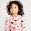 imageHonestBaby 2Piece Pajamas Sleepwear Pjs 100 Organic Cotton for Baby Toddler Kids GirlSushi