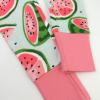 imageHonestBaby 2Piece Pajamas Sleepwear Pjs 100 Organic Cotton for Baby Toddler Kids GirlWatermelon Oasis