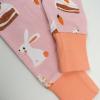 imageHonestBaby Celebration 2Piece Pajamas Sleepwear Pjs 100 Organic Cotton for Baby Toddler KidsBunnylicious