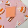 imageHonestBaby Celebration 2Piece Pajamas Sleepwear Pjs 100 Organic Cotton for Baby Toddler KidsBunnylicious