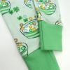 imageHonestBaby Celebration 2Piece Pajamas Sleepwear Pjs 100 Organic Cotton for Baby Toddler KidsClover Crunch