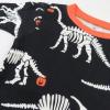imageHonestBaby Celebration 2Piece Pajamas Sleepwear Pjs 100 Organic Cotton for Baby Toddler KidsDino Ween