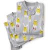 imageHonestBaby Celebration 2Piece Pajamas Sleepwear Pjs 100 Organic Cotton for Baby Toddler KidsHatched