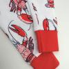 imageHonestBaby Celebration 2Piece Pajamas Sleepwear Pjs 100 Organic Cotton for Baby Toddler KidsLobster