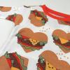 imageHonestBaby Celebration 2Piece Pajamas Sleepwear Pjs 100 Organic Cotton for Baby Toddler KidsLove at First Bite