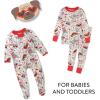 imageHonestBaby Celebration 2Piece Pajamas Sleepwear Pjs 100 Organic Cotton for Baby Toddler KidsPug Love