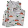 imageHonestBaby Celebration 2Piece Pajamas Sleepwear Pjs 100 Organic Cotton for Baby Toddler KidsRacing Rabbits