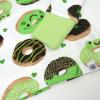 imageHonestBaby Celebration 2Piece Pajamas Sleepwear Pjs 100 Organic Cotton for Baby Toddler KidsShamrock Sprinkles