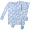 imageHonestBaby 2Piece Pajamas Sleepwear Pjs 100 Organic Cotton for Baby Toddler Kids GirlDaisy Daze