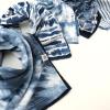 imageHonestBaby Multipack Reversible Bandana Drool Bibs Burpcloths Adjustable Snaps for Infant Baby BoysGirls 100 Organic CottonTie Dye Blues
