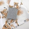 imageHonestBaby 2Piece Pajamas Sleepwear Pjs 100 Organic Cotton for Baby Toddler Kids BoyLion