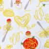 imageHonestBaby 2Piece Pajamas Sleepwear Pjs 100 Organic Cotton for Baby Toddler Kids BoyPasta La Vista  Spaghetti and Meatballs