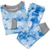 imageHonestBaby 2Piece Pajamas Sleepwear Pjs 100 Organic Cotton for Baby Toddler Kids BoyWatercolor World