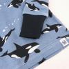 imageHonestBaby 2Piece Pajamas Sleepwear Pjs 100 Organic Cotton for Baby Toddler Kids BoyWhales