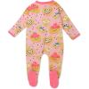 imageHonestBaby Sleep and Play Footed Pajamas OnePiece Sleeper Jumpsuit ZipFront Pjs Organic Cotton for Baby Girls UnisexBreakfast Bonanza