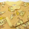 imageHonestBaby Sleep and Play Footed Pajamas OnePiece Sleeper Jumpsuit ZipFront Pjs Organic Cotton for Baby Girls UnisexMac N Cheese