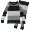 Bold Stripe Gray Ombre